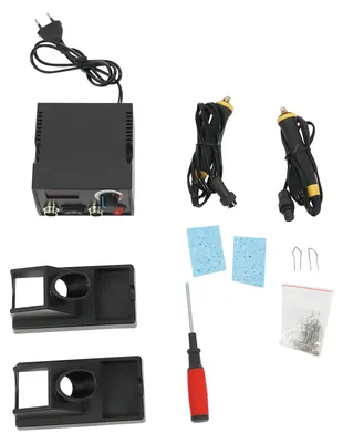 Produktbild von Holzbrandwerkzeug, einstellbare Temperatur, 20 Drahtspitzen, Schwarz, EU, 60 W
