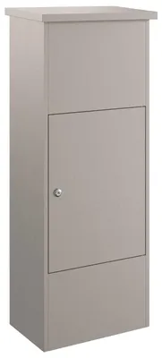 Obrázok produktu pre Schránka na balíky s úložiskom Hrdzavý 44,5 x 29 x 110,5 cm