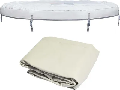Produktbild von Bestway® Ersatzteil-Set Kunstleder-Abdeckung und Ummantelung für LAY-Z-SPA® Vegas AirJet™ Ø 196x61cm