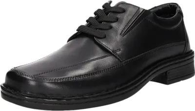 Produktbild von Schnürhalbschuh mit Mehrweite Freizeit (sportlicher Boden) SHM-35662-BK
