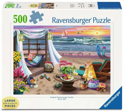 Productafbeelding van Ravensburger Cabana Retreat, 500 stukjes, Landschap, vanaf 9 jaar
