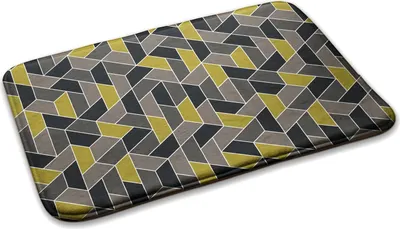 Produktbild von Teppich Teppich Wohnzimmer Schlafzimmer Modern - 75 cm x 45 cm - Geometrisches Muster