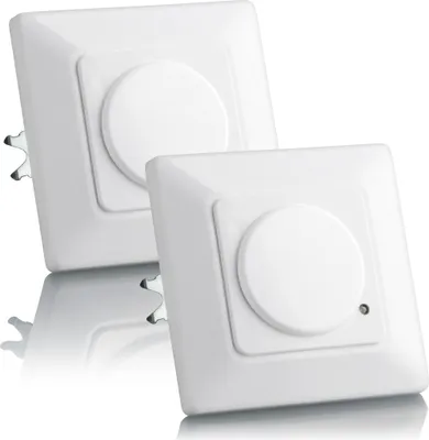 Produktbild von 2x Bewegungssensor Bewegungsmelder Innen Unterputz Wandmontage HF Sensor SEBSON