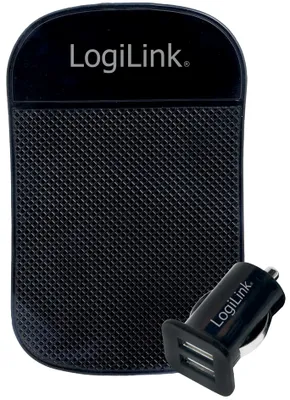 Produktbild von LogiLink PA0204, Drinnen, Zigarettenanzünder, 5 V, 2,1 A, Schwarz