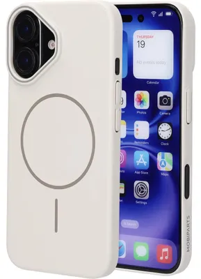 Produktbild von Mobiparts Slim Line, Cover, Apple, iPhone 16, 15,5 cm (6.1"), Weiß
