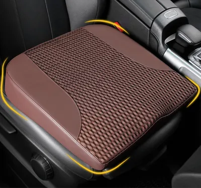 Imagen del producto de Cojín de espuma viscoelástica para asiento, ideal para coche y oficina