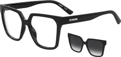 Zdjęcie produktu dla Okulary damskie Moschino Love MOL688/C, czarne, 55/15/140