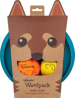 Produktbild von Waboba Dog Woofpack Spielzeug für Hunde 2er