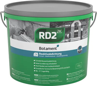 Produktbild von Botament RD 2 The Green Reaktivabdichtung 20kg