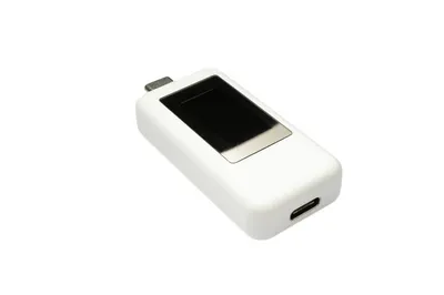 Obrázok produktu pre Multimeter SYSTEM-S USB 3.1 Napätie Watt Výkonový merač typu C v bielej farbe