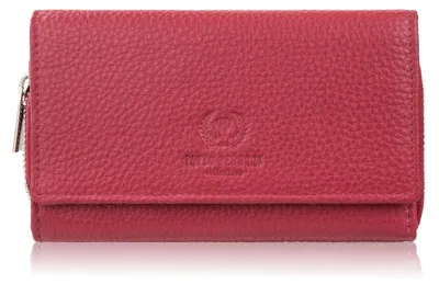 Produktbild von Frauen große rote Leder Brieftasche geräumig Paolo Peruzzi T-138-RD