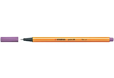 Zdjęcie produktu dla Fineliner - STABILO point 88 - Pojedynczy długopis - liliowy