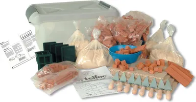Produktbild von Teifoc Bouwdoos - groepset - 320 onderdelen