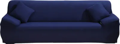 Obrázek produktu pro Obal na pohovku Stretch Fabric Sofa Cover Nábytek Protector 1/2/3/4 Seat Couch Cover (modrý)