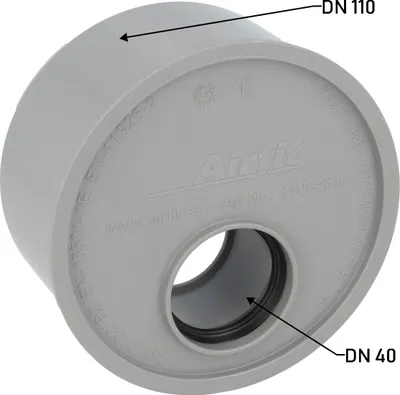 Produktbild von Airfit Superkurz Reduzierstück DN 110 x 40