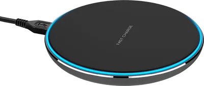 Produktbild von Xqisit 45169, Drinnen, USB, Kabelloses Aufladen, Schwarz