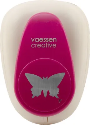 Produktbild von Vaessen Creative | Motivstanzer Schmetterling 3 43x70mm