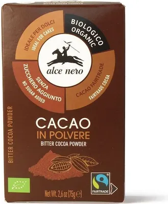 Obrázok produktu pre KAKAOV PROK FAIR TRADE75 g - ALCE NERO