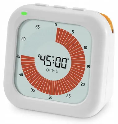 Zdjęcie produktu dla Minutnik Timer Kuchenny Czasomierz Cyfrowy Stoper Biały 3 x 8 x 8 cm