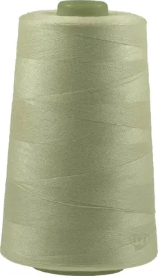 4572m Polyester Overlock Garn zartes graugrün