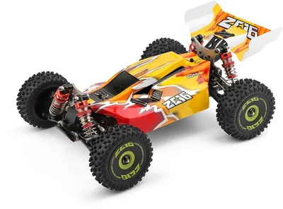 Produktbild von RC-Auto für Geländefahrten – Maßstab 1:14 – 75 km/h – 2,4 GHz – Metallchassis – Schnelles Rennauto