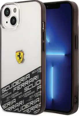 Immagine prodotto di Custodia Ferrari per iPhone 14 e 13 - Argento