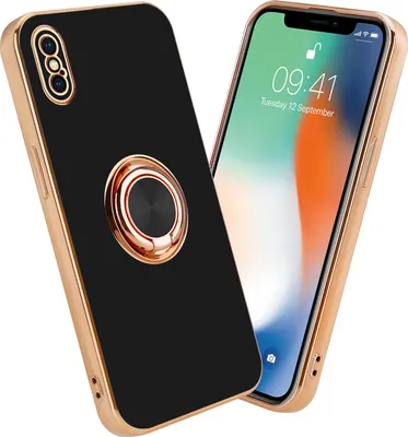 Obrázek produktu pro Cadorabo Ochranné pouzdro pro Apple iPhone XS MAX Case v černé barvě Kryt fotoaparátu Ochranný magnetický držák do auta
