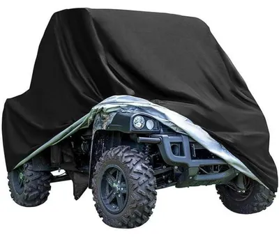 Obrázok produktu pre Ochranná plachta Quad XL 210D Oxford, vodeodolná, prachuvzdorná, s UV ochranou, čierna, 210x120x115 cm
