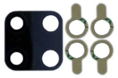 Produktbild von Für Huawei Mate 20 Pro Reparatur Kameraglas Glas Gehäuse inkl. Kleber Schwarz