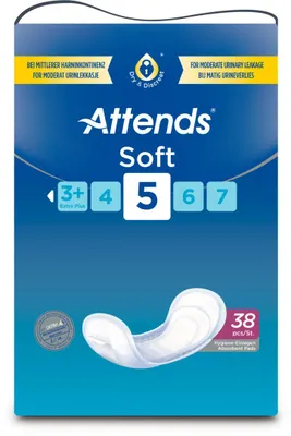 Image de Attends Soft 5 - 1 paquet de 38 protections