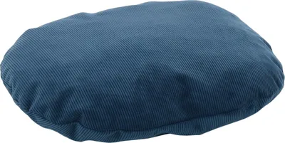 Produktbild von Flamingo Hundekissen Celeste oval dunkelblau, Maße: 60 x 50 x 8 cm