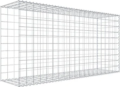 Produktbild von Anbaugabione Typ 2 200 cm x 100 cm x 50 cm (L x H x T), Maschenweite 10 cm x 10 cm, Spirale