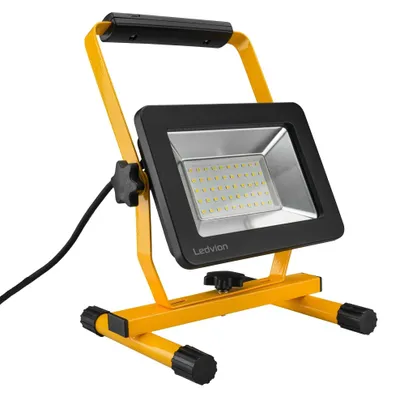 Immagine prodotto di Lampada da cantiere LED Ledvion, 50W, impermeabile IP65, 6000 lumen