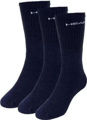 Produktbild von 3er Pack HEAD Crew Socken Uni navy 35-38