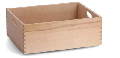 Produktbild von Zeller Allzweckkiste, Buche lackiert 40x30x15