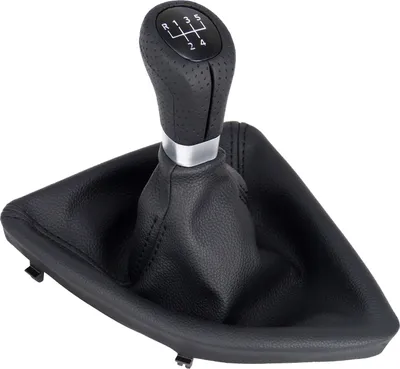 Produktbild von Schaltmanschette Schaltsack mit Schaltknauf 5 Gang Schalthebel Perforiert Kurz für BMW 1er Coupe Cabrio Limo Short Shift Echtleder Leder Knauf Hebel e81 e82 e87 e88