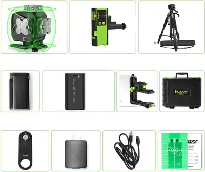 Produktbild von Laser-Niveau, 16 Linien, LCD-Bildschirm, Bluetooth-Steuerung, Hauptfoto
