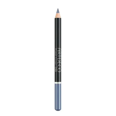 Produktbild von ARTDECO Kajal, Stift, Blau, Medium Grey Blue, C10-18 TRIGLYCERIDES, STEARIC ACID, SYNTHETIC JAPAN WAX, HYDROGENATED VEGETABLE OIL, HYDROGENATED..., Apply to either the lash- or waterline from the inner to the outer corner of the eye., 1 Stück(e)
