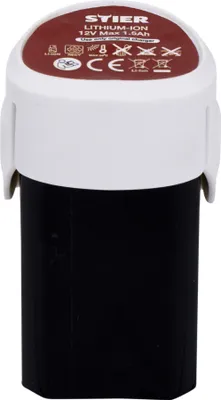 Produktbild von STIER Li-Ionen-Akku für Akku-Kartuschenpistole 3800N, 12V max. 1,5 Ah, robustes, handliches Design