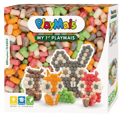 Produktbild von PlayMais My 1st, Bastelset für Kinder, 3 Jahr(e), Nicht toxisch, Mais, Mehrfarbig, 650 Stück(e)