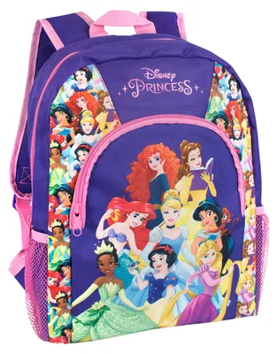 Produktbild von Disney Prinzessinnen Rucksack | Kinder Tasche Mädchen | Schulrucksack für Kinder