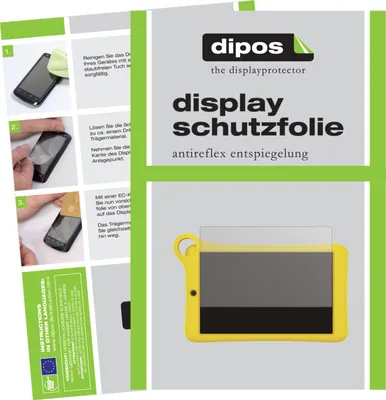 Produktbild von 2x Schutzfolie für Alcatel TKEE MID matt Displayschutzfolie Folie Display Schutz dipos