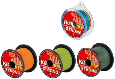 Produktbild von WFT KG STRONG Schnur 600m 0,32mm 51kg, Farbe:multicolor