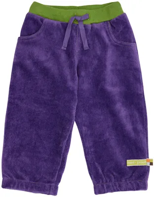 Produktbild von loud + proud Baby - Mädchen Cord, GOTS Kordhose, Violet, 80 EU