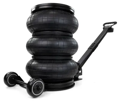 Image de Chariot pneumatique pour agrafer – Hauteur de levage : 150-400 mm – Capacité : 5 tonnes
