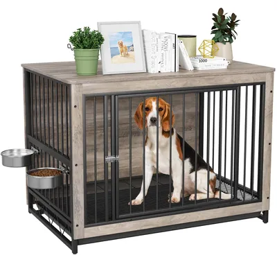 Produktbild von Holzhundehütte - Hundebox - Hundekäfig - Hundezwinger - Hundegarten
