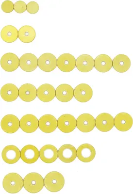 Produktbild von 27 Flötenpolster, Universal-Set für Flöten