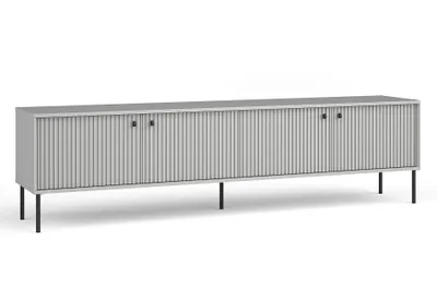 Produktbild von AX LIVING Lowboard TV Irelis 207 cm Grau Schwarz Modern Industrial