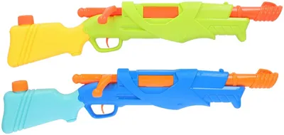 Produktbild von Waterzone Wasserpistole - 52 cm - 212 ml - grün / blau