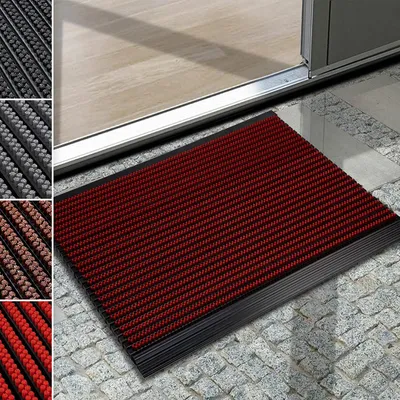 Produktbild von Türmatte Power Brush 40 x 60 cm Bürstenfarbe: Rot